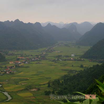 Spectacular Bac Son Valley, Lang Son, Vietnam