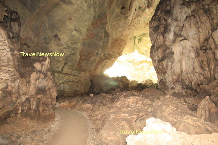 The Hua Ma Cave at the Ba Be National Park in Bac Kan Vietnam