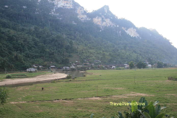 The Pac Ngoi Village of the Tay People at the Ba Be National Park