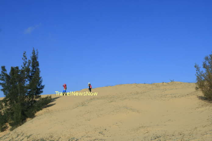 The White Sand Dune in Bac Binh, Binh Thuan Province