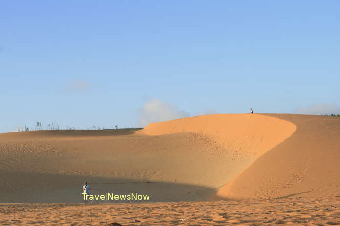 The Red Sand Dune in Mui Ne, Phan Thiet, Binh Thuan, Vietnam