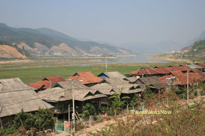 Muong Lay Town of Dien Bien Province by the Da River