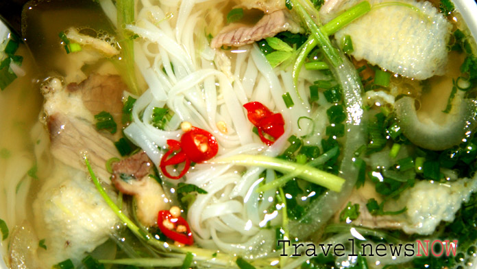 Pho (Vietnamese rice noodle soup)