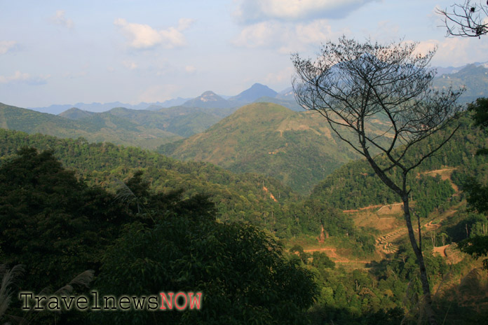 Breathtaking mountains at Bac Me, on the way from Ba Be to Ha Giang
