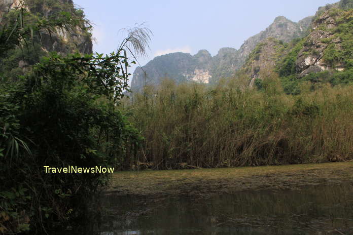 Van Long Nature Reserve where we can spot wild White-Shanked Langurs and several bird species