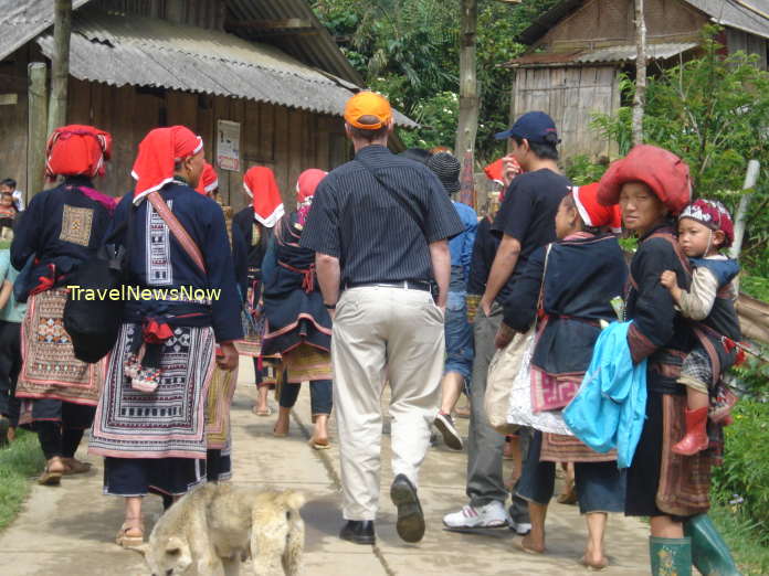 Red Dao People at the Ta Phin Village in Sapa