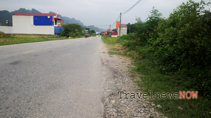 Scenic road from Thai Nguyen to Bac Son Valley