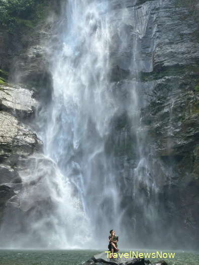 Breathtaking Hang Te Cho Waterfall in Tram Tau, Yen Bai Vietnam