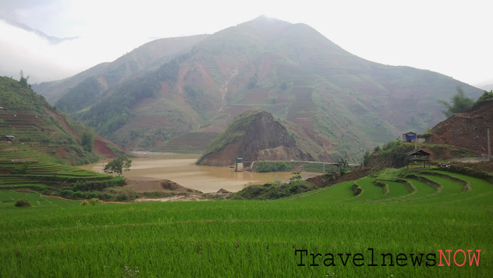 A scenic mountain at Xa Ho, Tram Tau