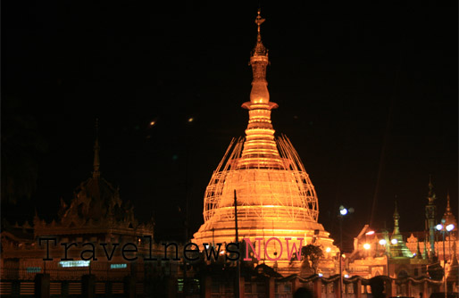 Botataung Pagoda in Yangon