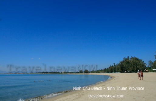 Ninh Chu Beach, Phan Rang Thap Cham, Ninh Thuan