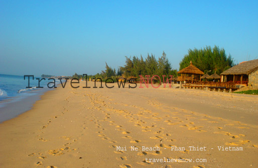 Mui Ne Beach at Phan Thiet City, Binh Thuan Province, Vietnam