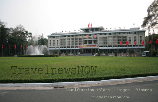 The Reunification Palace, Saigon Vietnam